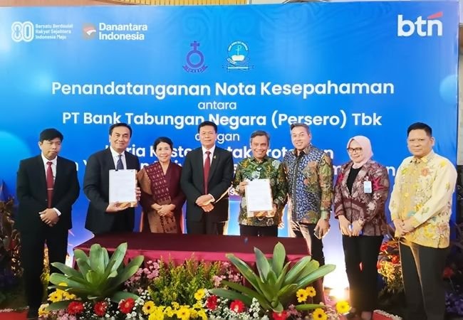 BTN Gandeng HKBP, Sediakan Layanan Keuangan bagi 6,5 Juta Jemaat
