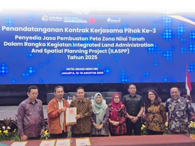 Kanwil BPN Sumut Ikuti Bimtek Peta Zona Nilai Tanah dalam Program ILASPP 2025