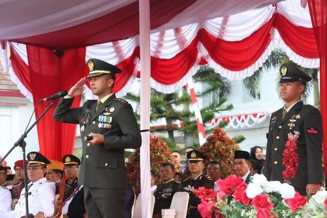 Momentum HUT ke-80 RI, Dandim 0212/TS Tegaskan Pentingnya Persatuan Bangsa