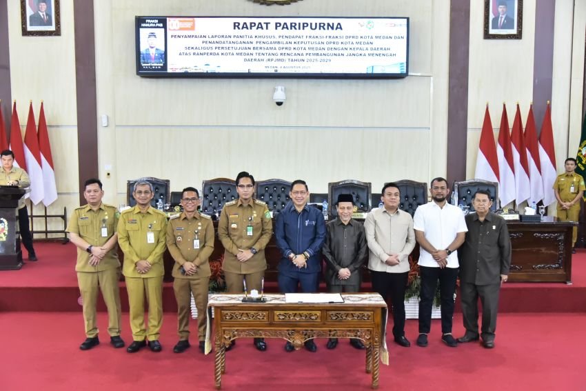 Paripurna DPRD Medan Sahkan RPJMD 2025-2029