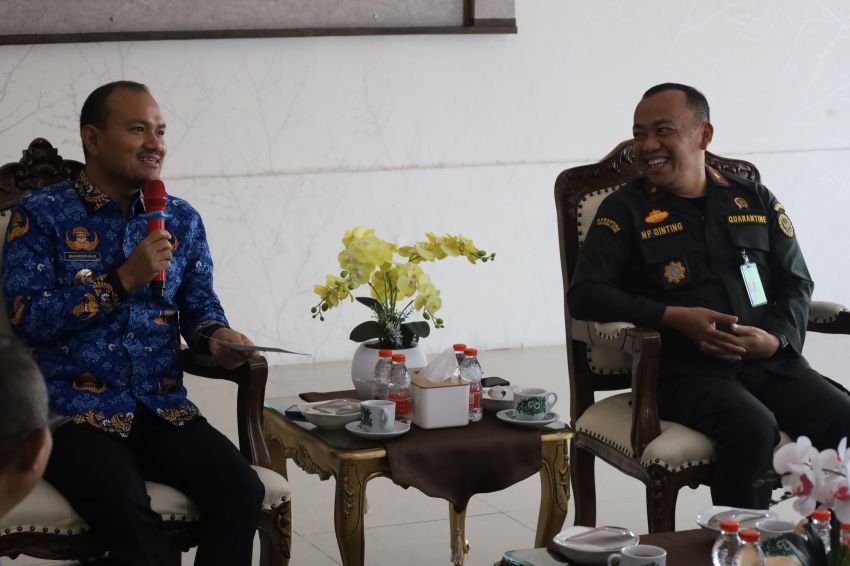 Pemko Tanjung Balai dan Karantina Sumut Bahas Pengawasan Lalu Lintas Media Pembawa Karantina di Wilayah Kota Tanjung Balai
