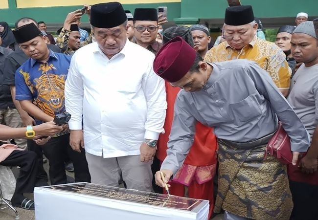 Pemkab Asahan Resmikan Replika Rumah Besar Tuan Syech Silau