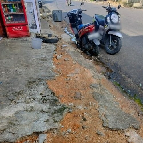 Sebulan Jalan Rusak Tak Diperbaiki, Warga Pancuran Dewa Keluhkan Proyek Pipa Tirta Nauli