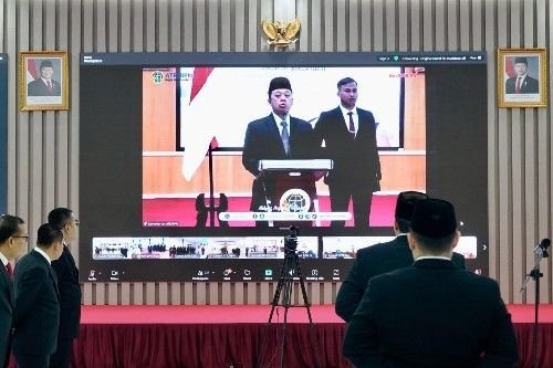 Menteri ATR/BPN Lantik 24 Pejabat Struktural, Ingatkan Layani Masyarakat dengan Hati