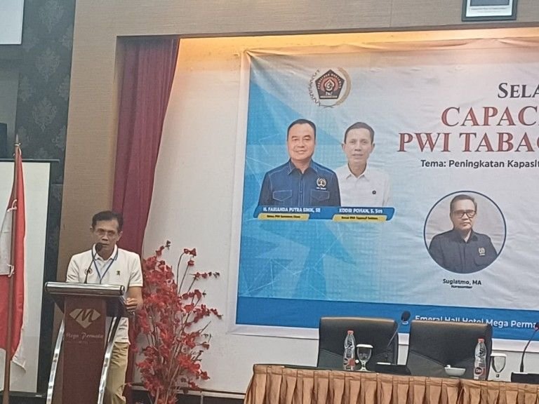 Era Digital Banjir Hoaks, Ketua PWI Tabagsel Tegaskan Pers Harus Mendidik