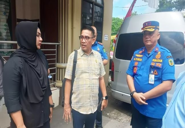 Pansus Ranperda Kebakaran DPRD Medan Tinjau Kawasan Padat Penduduk di Medan Maimun