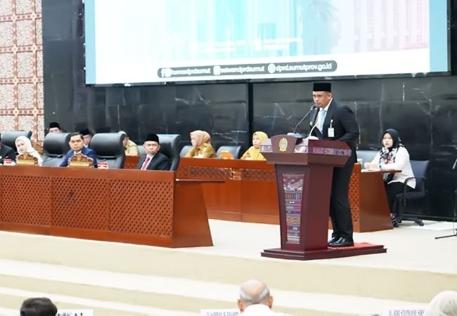 DPRD Sumut Setujui P-APBD 2025, Anggaran Berkurang Rp696,79 Miliar