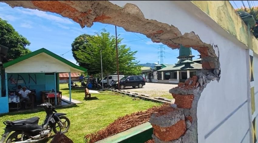 Pagar Masjid Tertua di Sidimpuan Dirusak, Jemaah Geram dan Desak Polisi Tangkap Pelaku