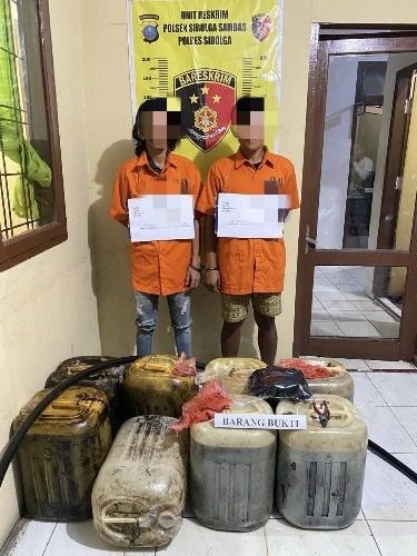 Aksi Nekat! Duo Pencuri Gasak Solar di Kantor Pelindo Sibolga, Langsung Tertangkap