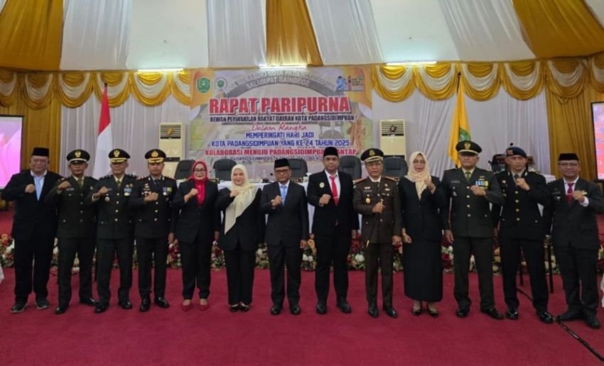 Kalapas Padangsidimpuan Hadir di Paripurna, Dorong Kolaborasi Kota Mantap
