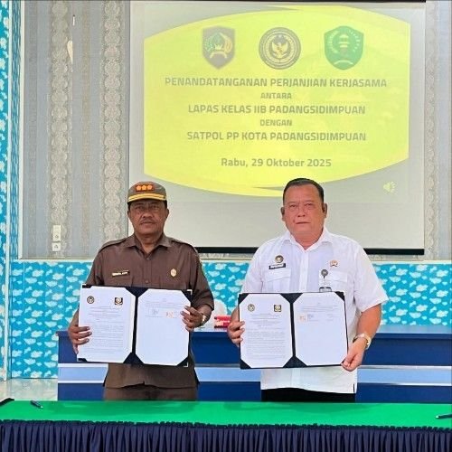 Lapas Padangsidimpuan Gandeng Satpol PP, Pengamanan Kian Ketat dan Terpadu
