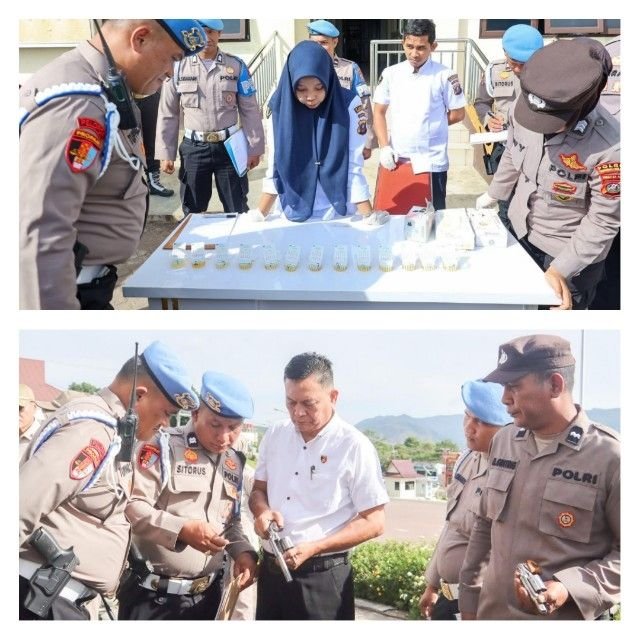 Bid Propam Polda Sumut ‘Sisir’ Polres Tapsel, Tes Urine Hingga Cek Senjata Dinas!