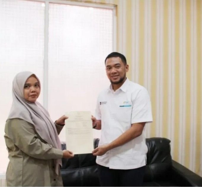 BPN P.Sidimpuan Serahkan Sertifikat Tanah Aset PLN, Dorong Tertib Administrasi Pertanahan