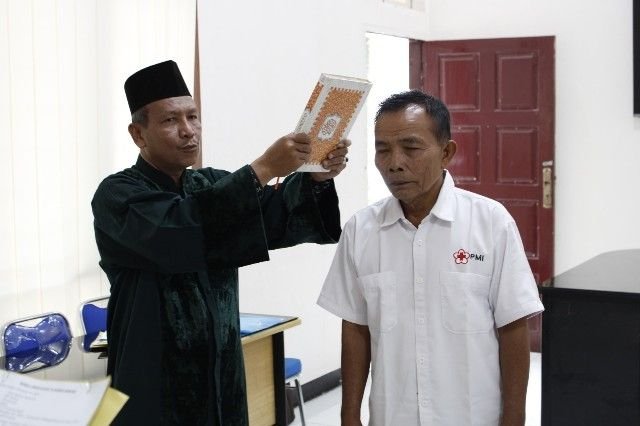 Kantor Pertanahan P.Sidimpuan Gelar Pengangkatan Sumpah untuk Sertifikat Pengganti yang Hilang