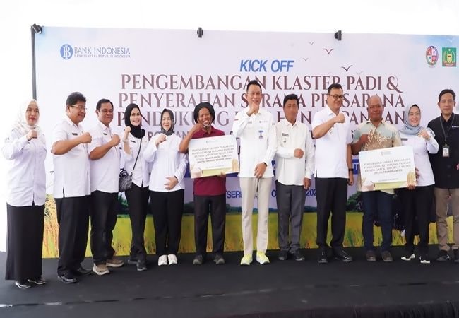 Pemkab Langkat dan BI Kolaborasi Perkuat Ketahanan Pangan Lewat Klaster Padi