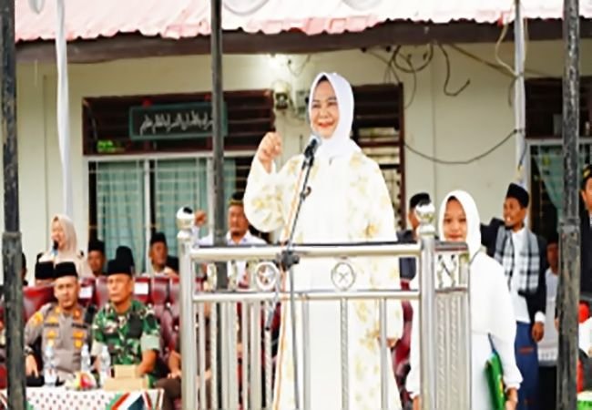 Wakil Bupati Langkat Pimpin Upacara Hari Santri Nasional 2025 di Pondok Pesantren Nurul Amal