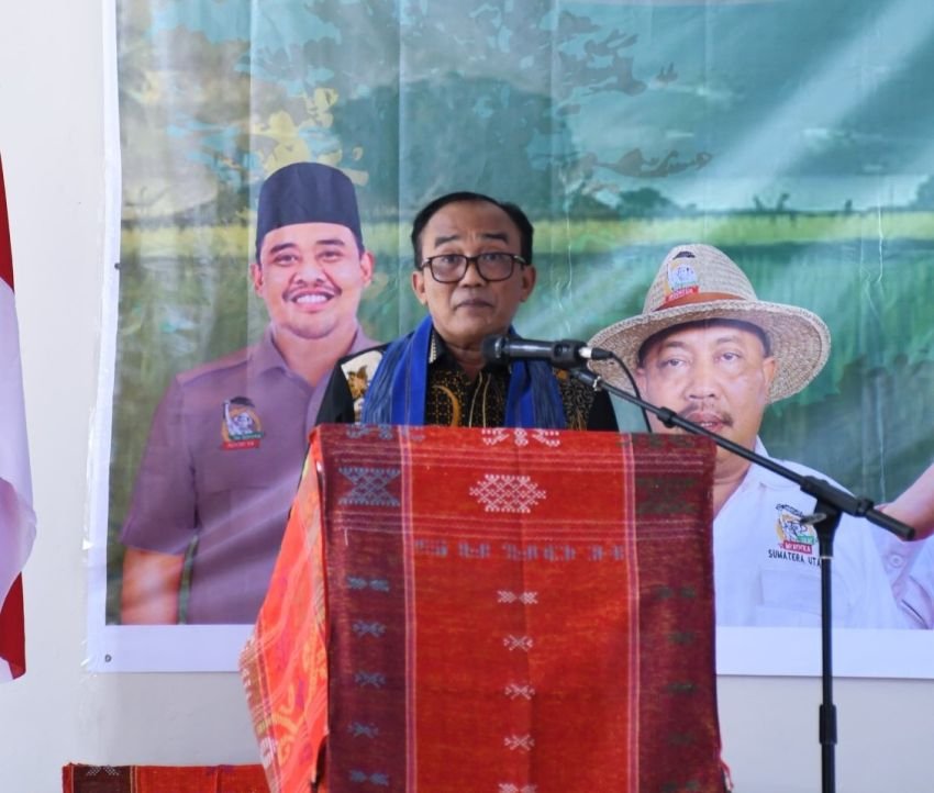 Wakil Bupati Samosir Hadiri Pelantikan DPD Tani Merdeka Indonesia Kabupaten Samosir Periode 2025&ndash;2029