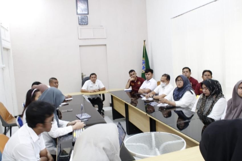 Kantor Pertanahan P.Sidimpuan Gelar Rapat Monitoring, Dorong Kinerja dan Disiplin Pegawai