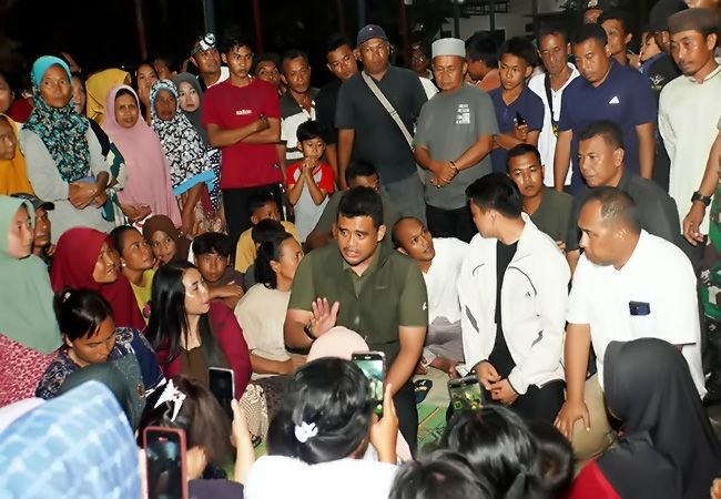 Bobby Nasution Pastikan Tanggul Sei Wampu di Langkat Segera Diperbaiki