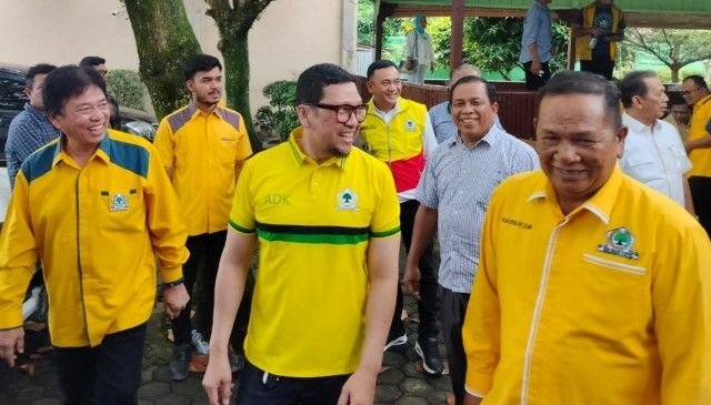 Plt Ketua Golkar Sumut Disambut Hangat di P.Sidimpuan, Bawa Bantuan untuk Korban Bencana Tapsel-Tapteng