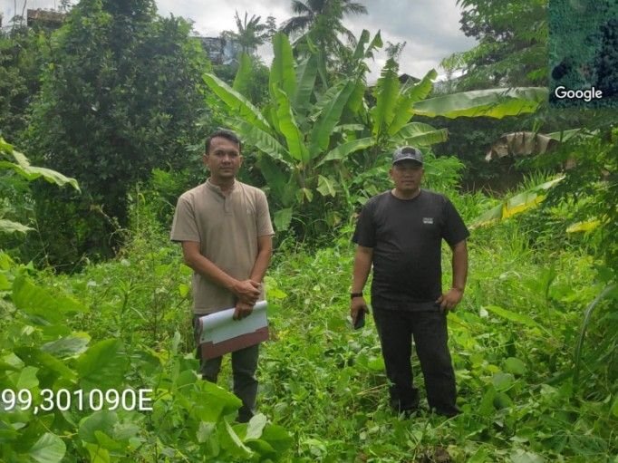 Kantor Pertanahan P.Sidimpuan Lakukan Pemeriksaan Lapang PTP PKKPR Nonberusaha di Sihitang