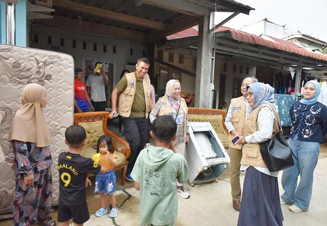 BTN Berikan Relaksasi Kredit hingga 12 Bulan bagi Nasabah Terdampak Banjir dan Longsor di Sumatera