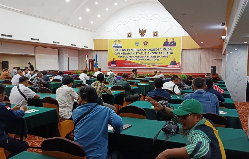 PWI Sumut Gelar Seleksi Penerimaan Anggota Muda dan Biasa Tahun 2025, Ini Tujuannya