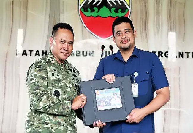 Gubernur Sumut Dukung Pengembangan Markas Kodam I/BB, Tegaskan Pentingnya Fasilitas Militer Modern