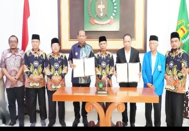 Bupati Langkat Teken MoU dengan UMSU