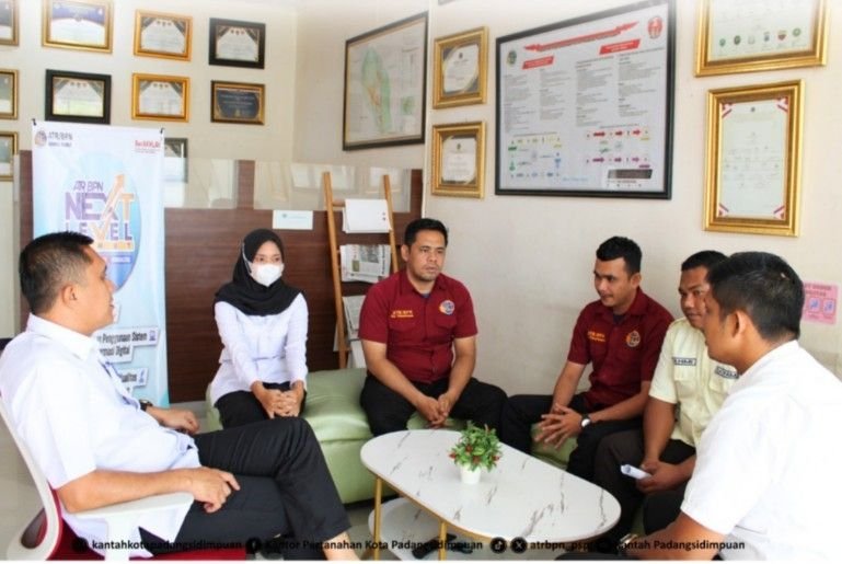 Demi Pelayanan Terbaik, Kantor Pertanahan Padangsidimpuan Rutin Lakukan Monev