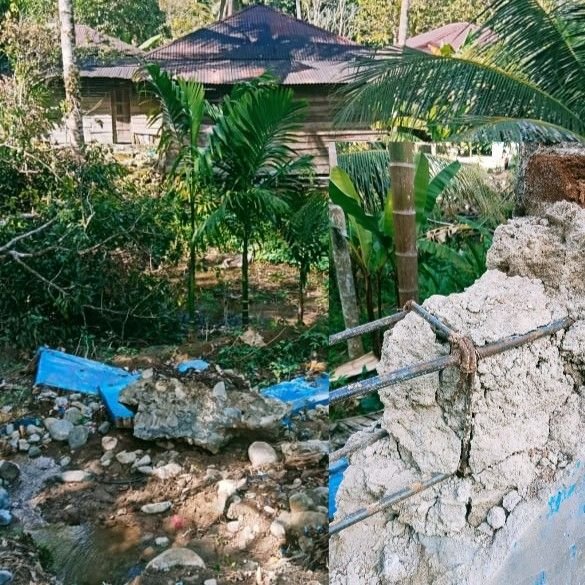 Pagar SMPN 3 Angkola Selatan Roboh: Diduga &ldquo;Alergi Kerikil&rdquo;, Tak Kuat Menahan Anggaran Rp120 Juta