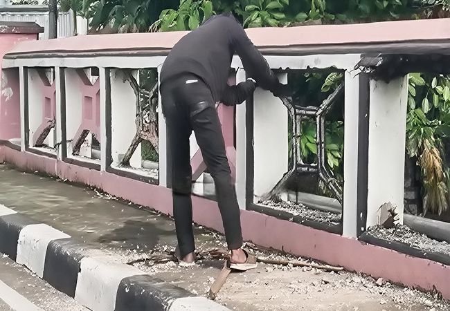 Aksi Pencurian Besi Jembatan di Sunter Viral, Warga Diingatkan Jaga Fasilitas Umum
