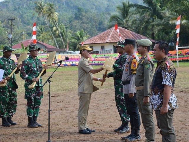 TMMD ke-127 Dibuka di Angkola Sangkunur, Fokus Infrastruktur Desa