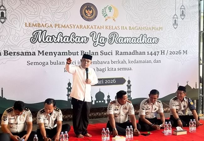 Perkuat Pembinaan Rohani, Lapas Bagansiapiapi Siapkan WBP Hadapi Ramadan 1447 H