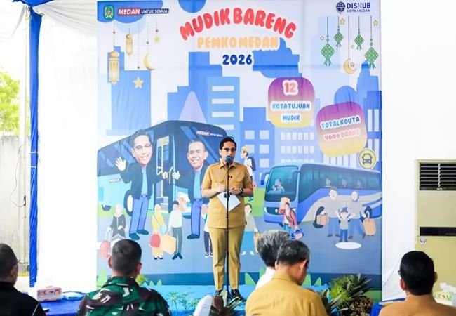 Pemko Medan Berangkatkan 4.000 Pemudik Gratis