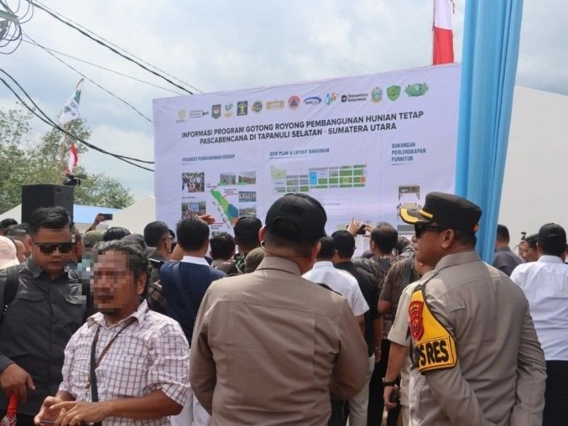 Pengamanan Super Ketat ala Kapolres Yon Edi Winara, Kunker Menteri di Tapsel Aman Terkendali