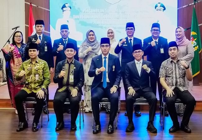 Lantik Empat Pejabat Tinggi Pratama, Wali Kota Medan Tekankan Integritas dan Percepatan Pembangunan