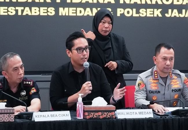 100 Hari Berantas Narkoba, Wali Kota Medan Apresiasi Polrestabes: 526 Kasus Diungkap, 718 Tersangka Ditangkap