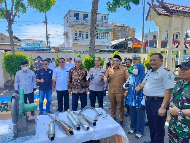 Kalapas Hadir di Pemusnahan Barang Bukti, Tegaskan Lapas P.Sidimpuan Zero Narkoba