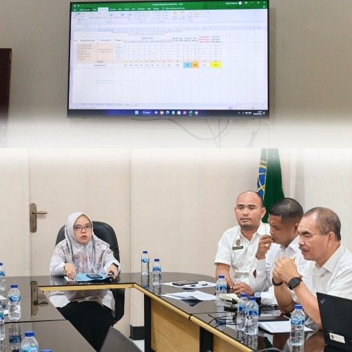 Genjot Target PTSL, Kantor Pertanahan P.Sidimpuan Gelar Rapat Percepatan Penyerahan Sertipikat