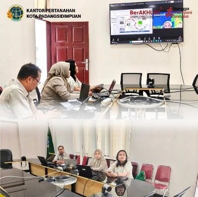 Dorong Transformasi Digital, Kantah P.Sidimpuan Gelar Pelatihan SIPENTA dan Sentuh Tanahku
