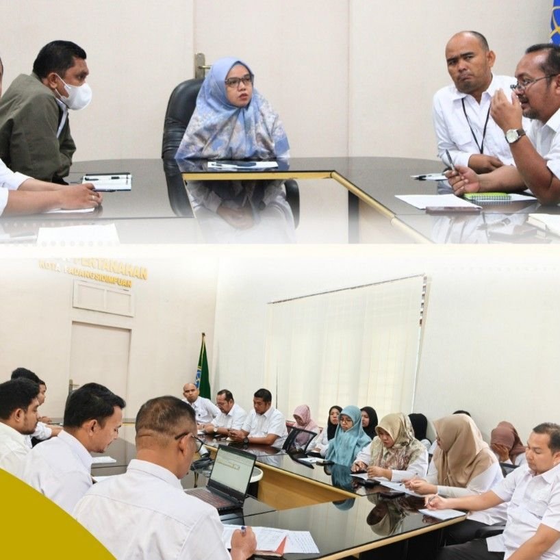Kejar Target! Rapat Evaluasi PTSL 2026, Kantor Pertanahan P.Sidimpuan Tancap Gas