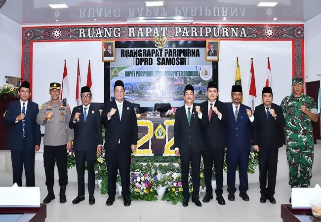 Hari Jadi ke-22, Bupati Vandiko Tegaskan Samosir Terus Berbenah di Tengah Keterbatasan