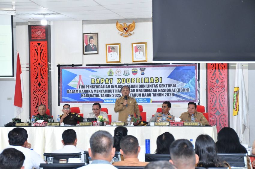 Pemkab Samosir Perkuat Pengendalian Inflasi dan Kesiapan Transportasi Jelang Nataru