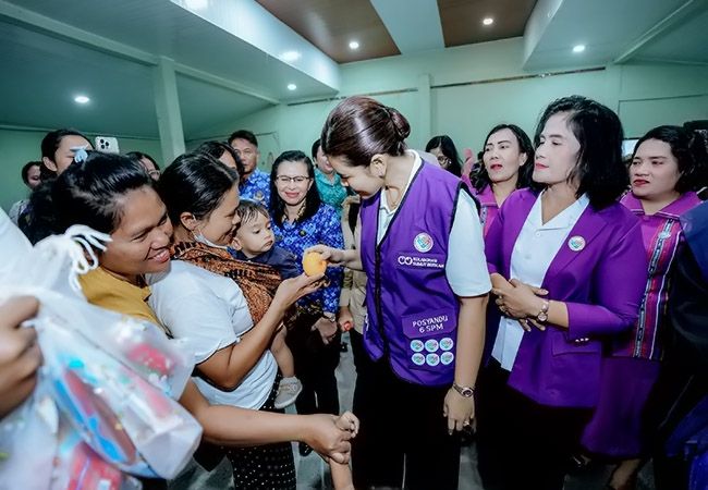 Kahiyang Ayu Ajak Masyarakat Rutin Manfaatkan Posyandu untuk Layanan Kesehatan Semua Usia
