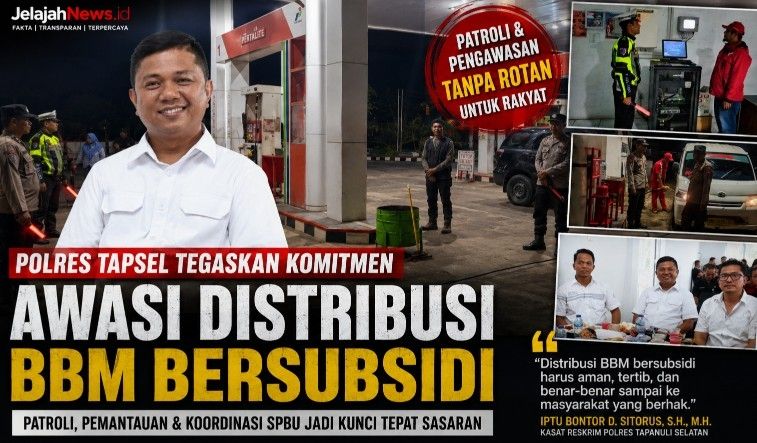Polres Tapsel Pasang Mata di SPBU, Mafia Solar Subsidi Diingatkan Jangan Main-main