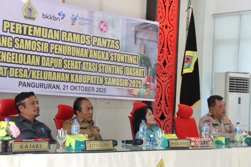 Pemkab Samosir Perkuat Program Ramos Pantas untuk Percepat Penurunan Stunting