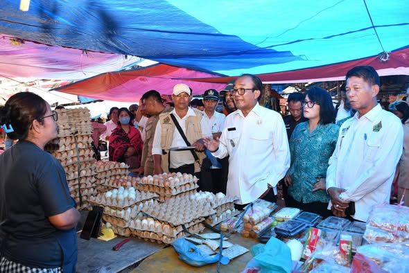 Pemkab Samosir Pastikan Stok Bahan Pokok Aman Jelang Idulfitri 2026