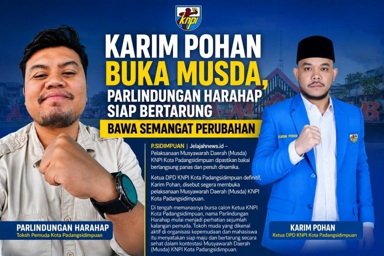 Karim Pohan Buka Musda, Parlindungan Harahap Siap Bertarung Bawa Semangat Perubahan