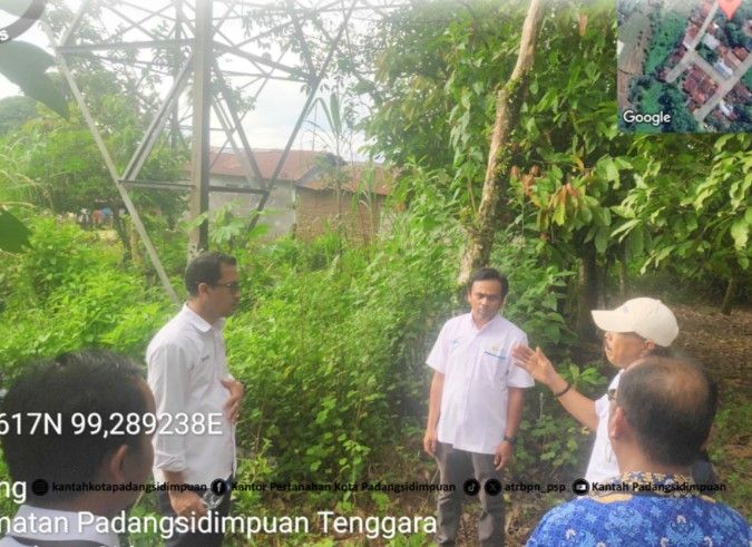 Validasi HGB Aset PLN, BPN P.Sidimpuan Pastikan Data Sesuai Fakta Lapangan